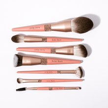 Load image into Gallery viewer, Pink Love Vegan Brush Kit - Katiely Beauty

